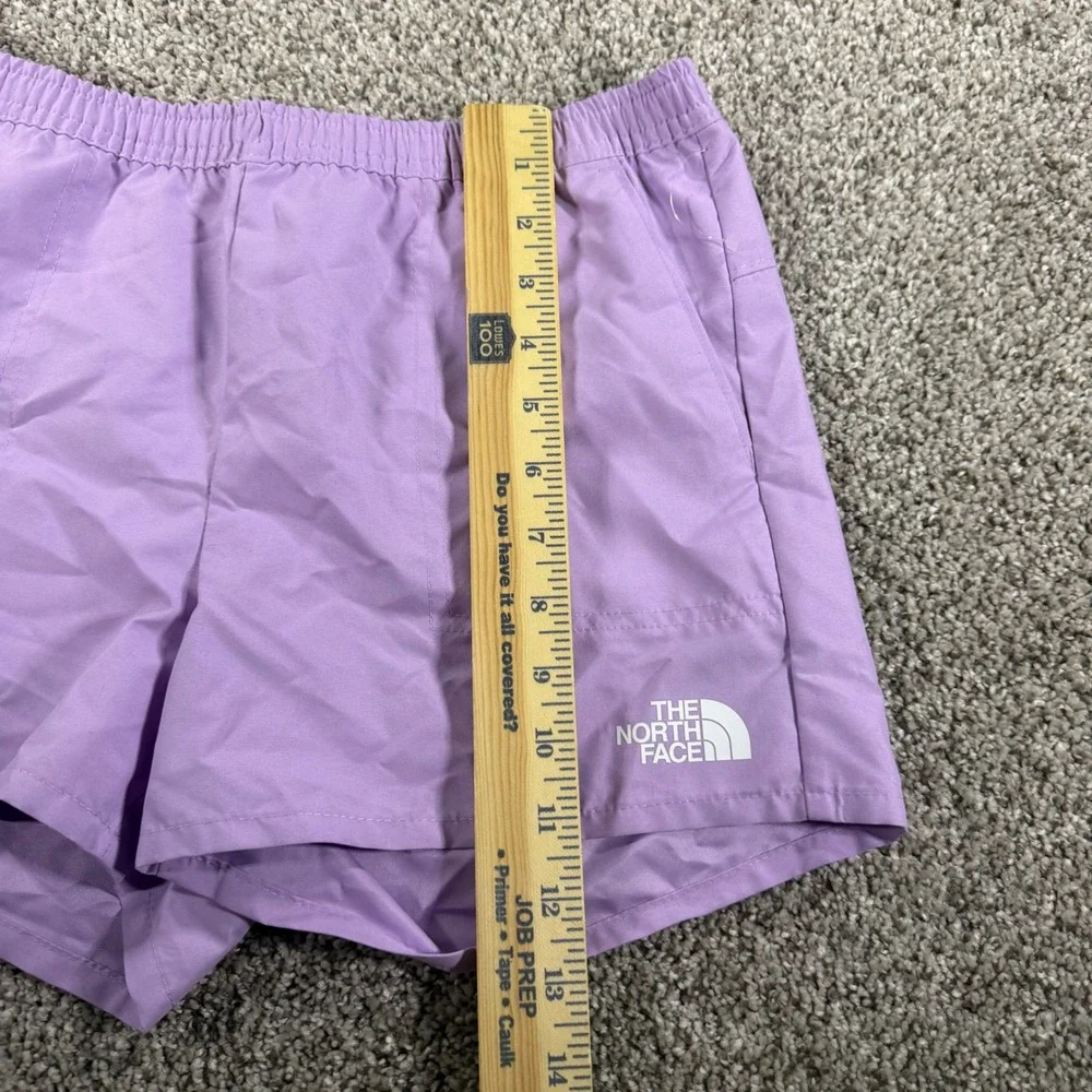 The North Face Girls Lupine Purple Class V FlashDry Shorts NF Size L 12 NEW